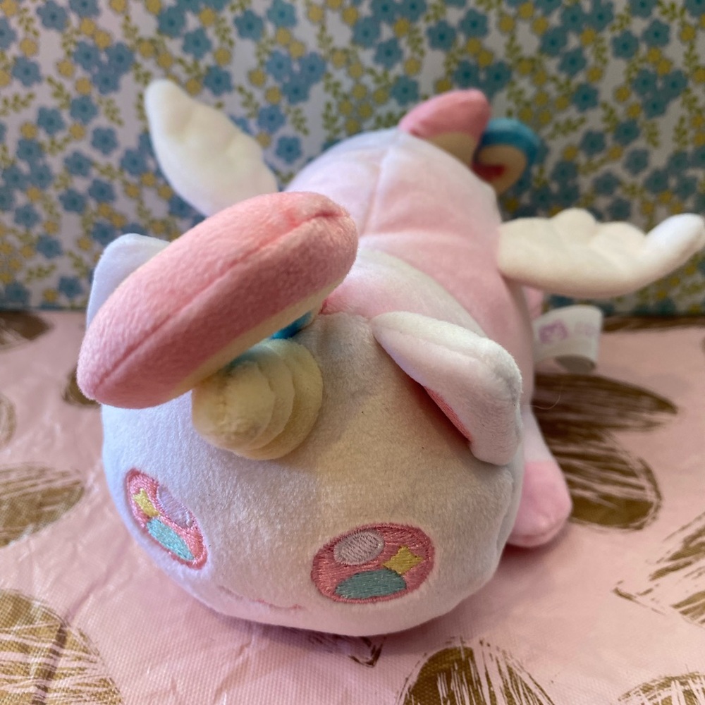 Aphmau MeeMeows Rainbow Unicorn Cat Plush Stuffed Animal 6 Inch